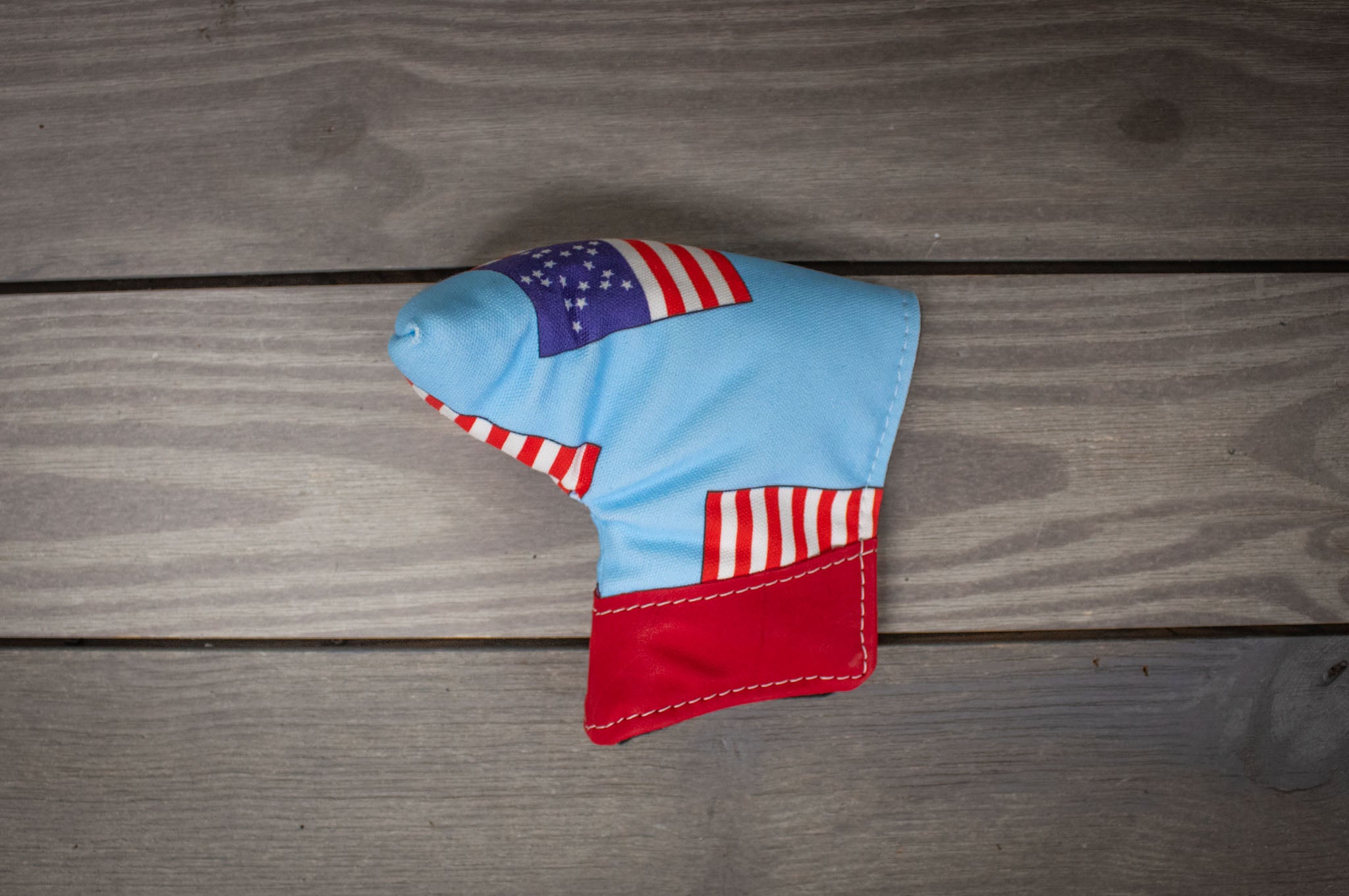 American Flag Head Covers