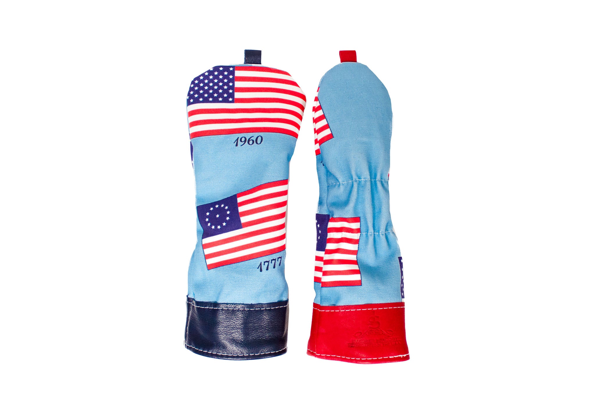 American Flag Head Covers