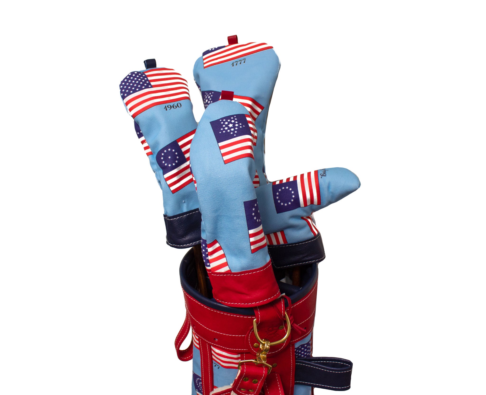 American Flag Head Covers