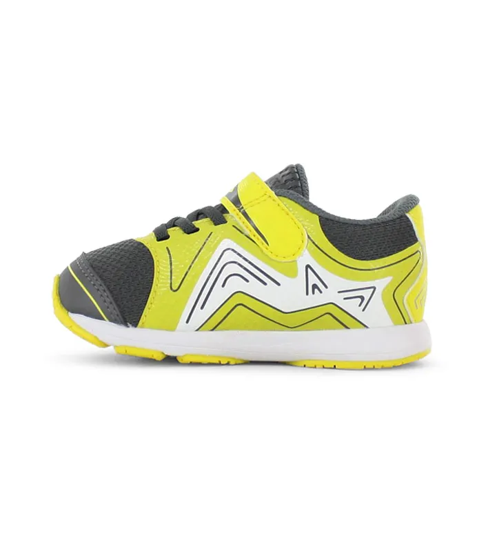 asics noosa ts (toddler) carbon safety yellow