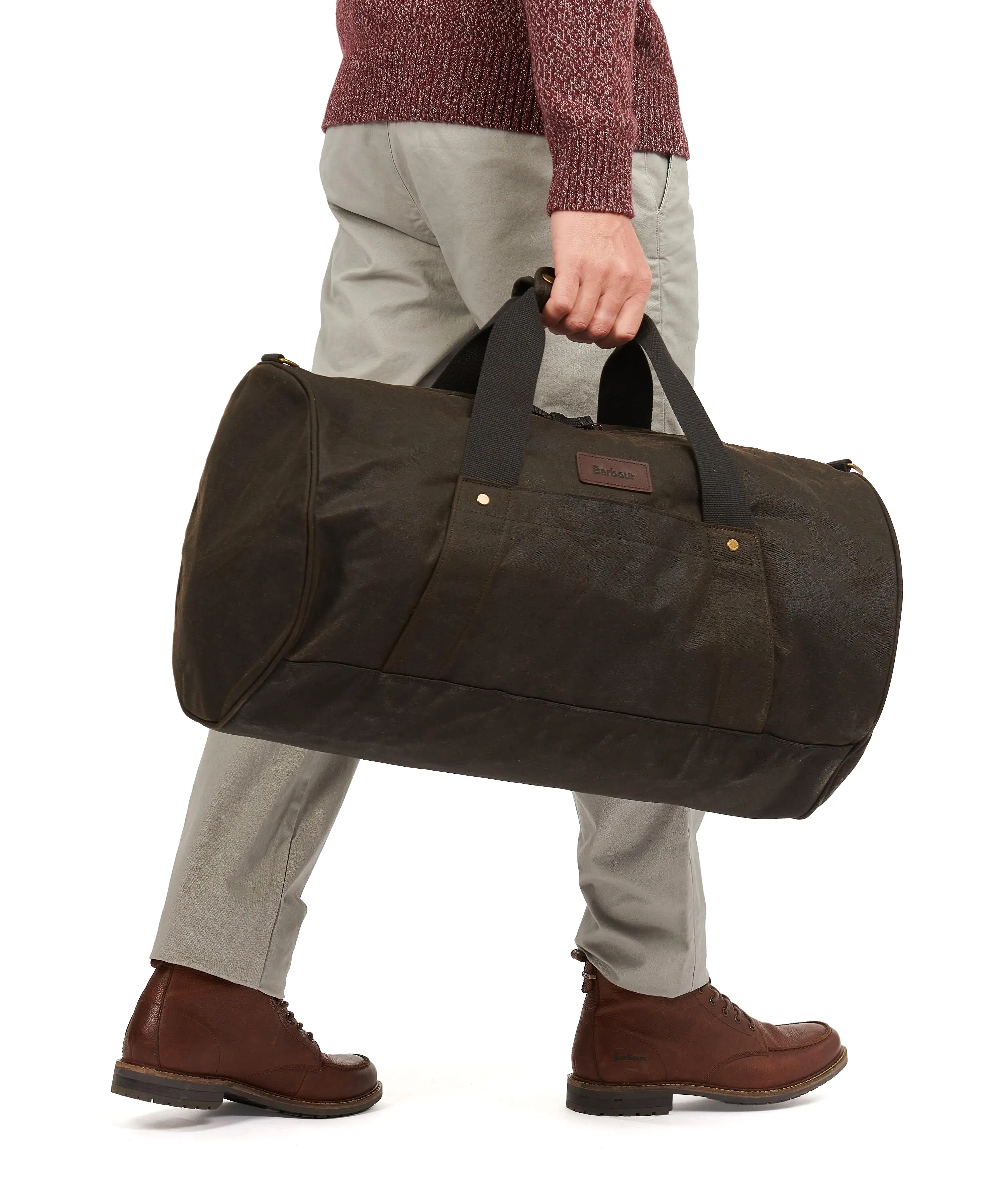 Barbour 'Explorer' Wax Duffle Bag