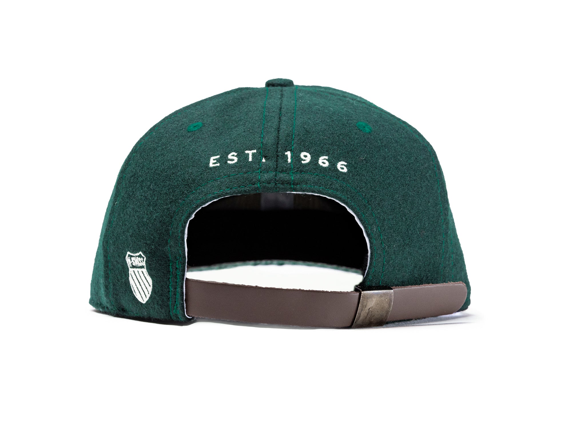 C3188-351 | K SWISS X EBBETS FIELD FLANNELS 6 PANEL HAT | EMERALD