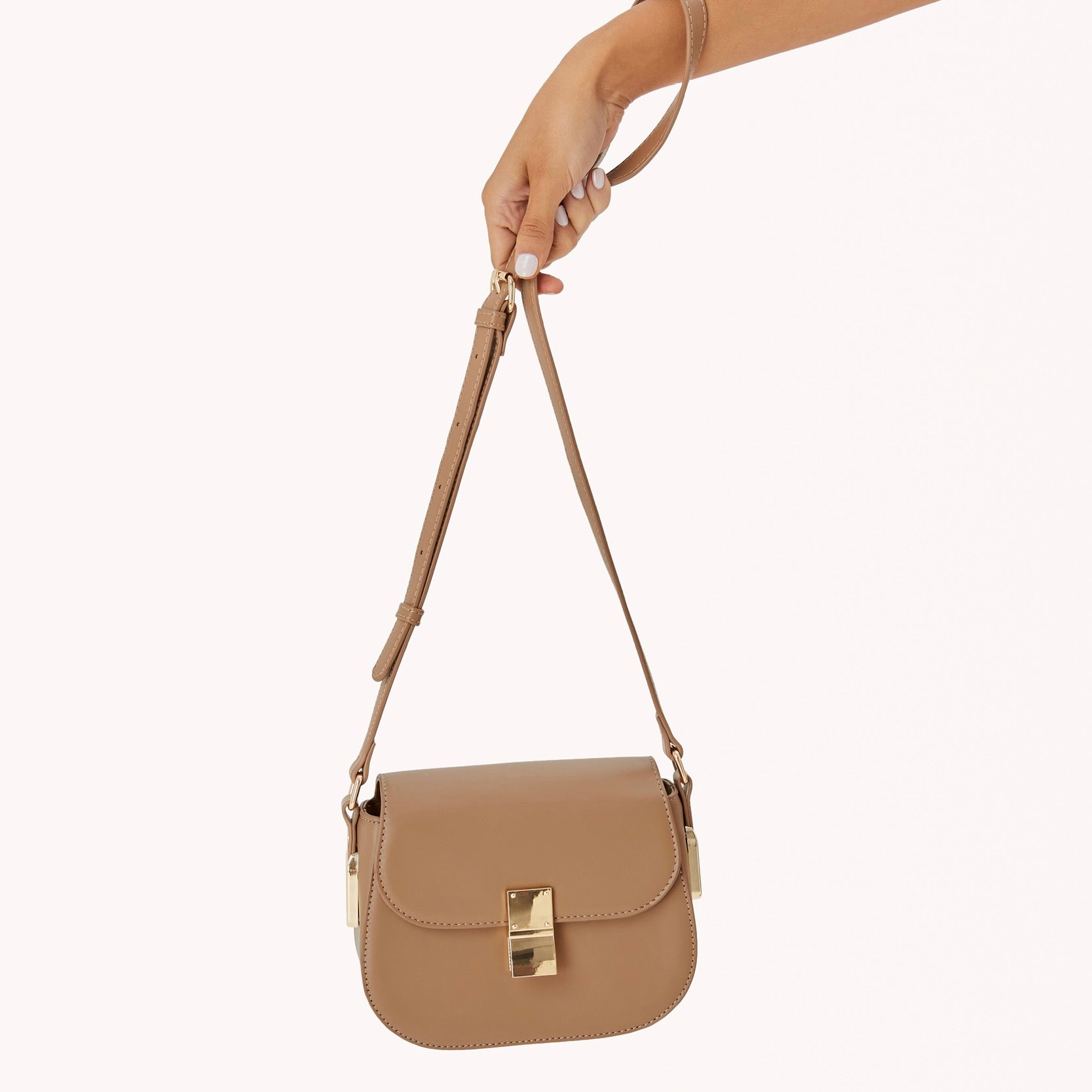 Calida Crossbody Bag in Tan