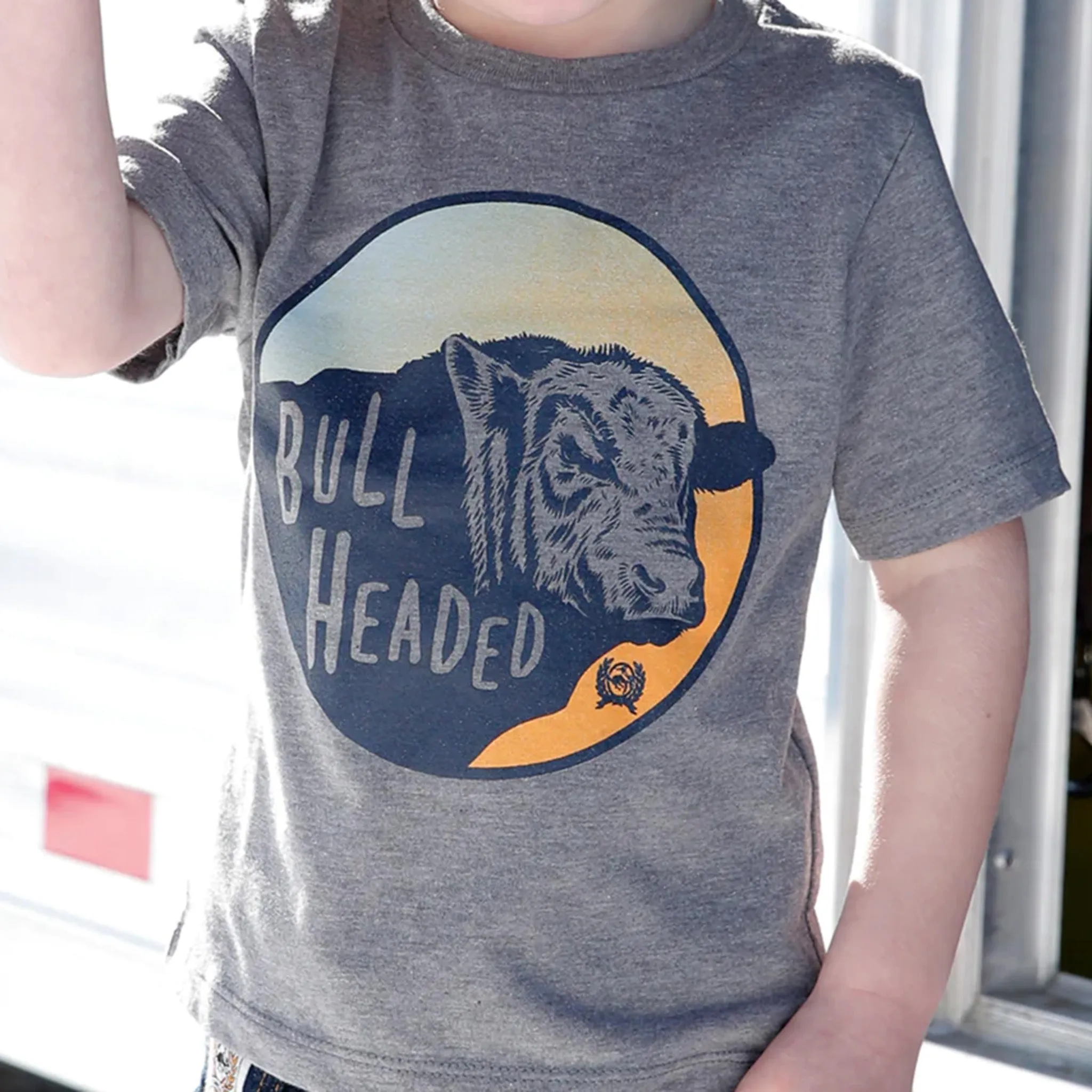 Cinch Infant/Toddler Grey Bullheaded Tee