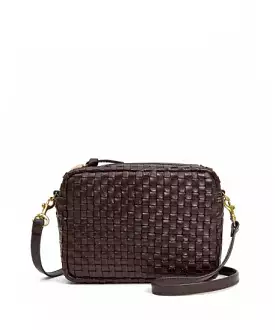 Clare V. Midi Sac - Kalamata Woven Checker