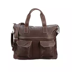 Cosimo Travel Tote :: Espresso