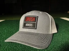 Crush Homers Rubber Patch Snapback Trucker Cap