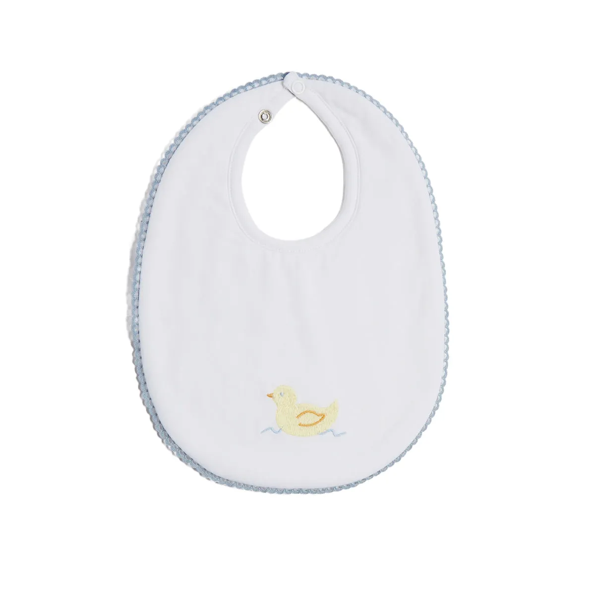 Delicate Blue Cotton Multipack Bibs