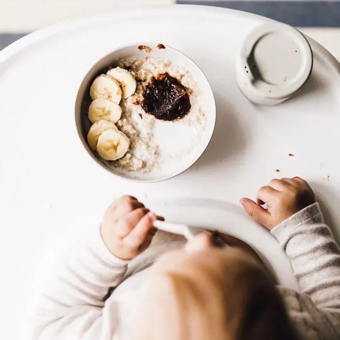 Ekobo Toddler Feeding Set Cloud White