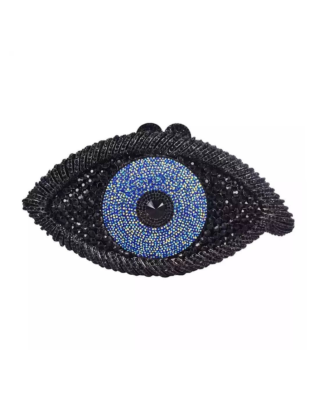 Evil Eye Crystal Evening Clutch