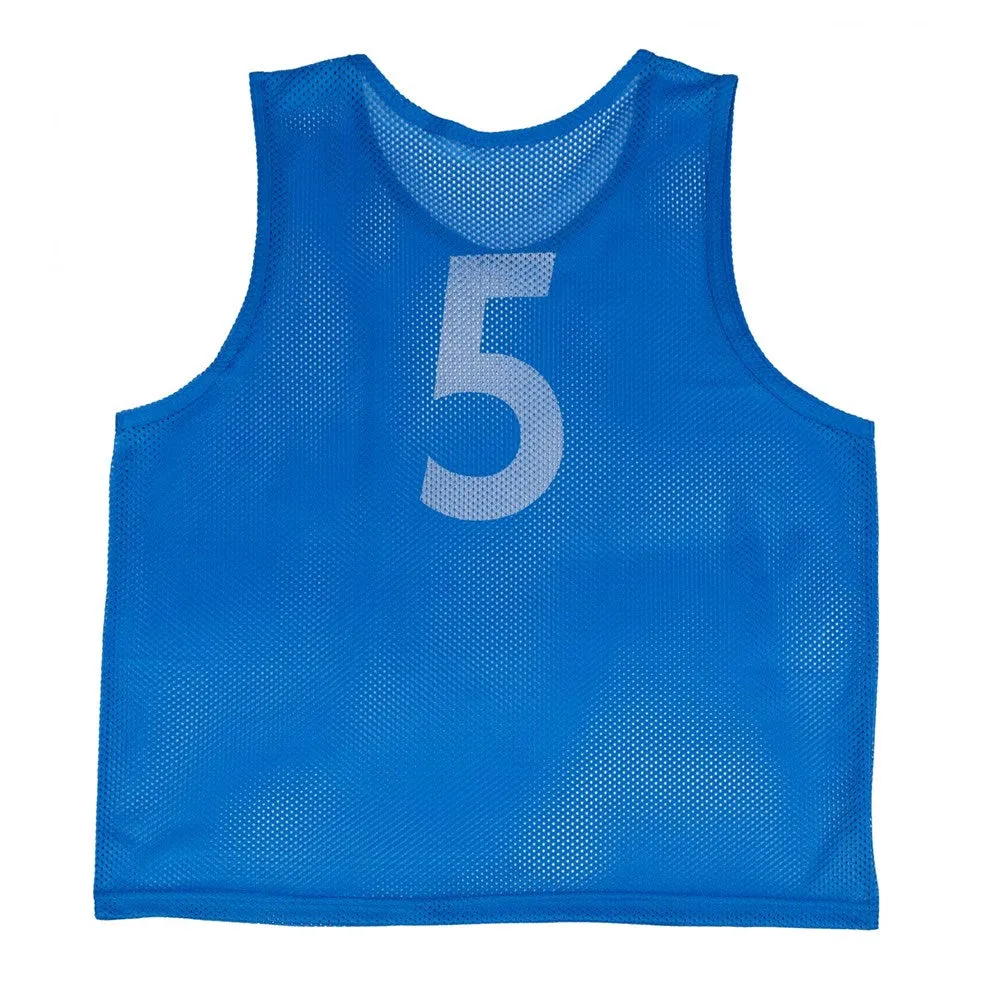 FC Mesh Numbered Training Bib Set - Adult (Royal)