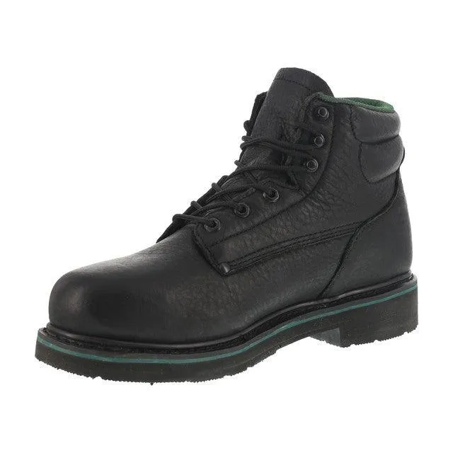 Florsheim Men's Black 6 Classic Steel Toe Work Boot FE675