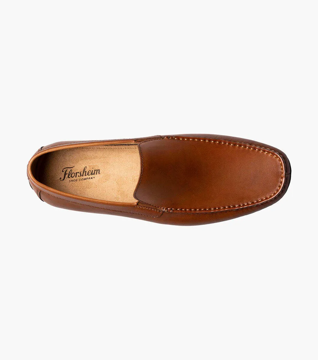 FLORSHEIM TALLADEGA DRIVE MOC COGNAC