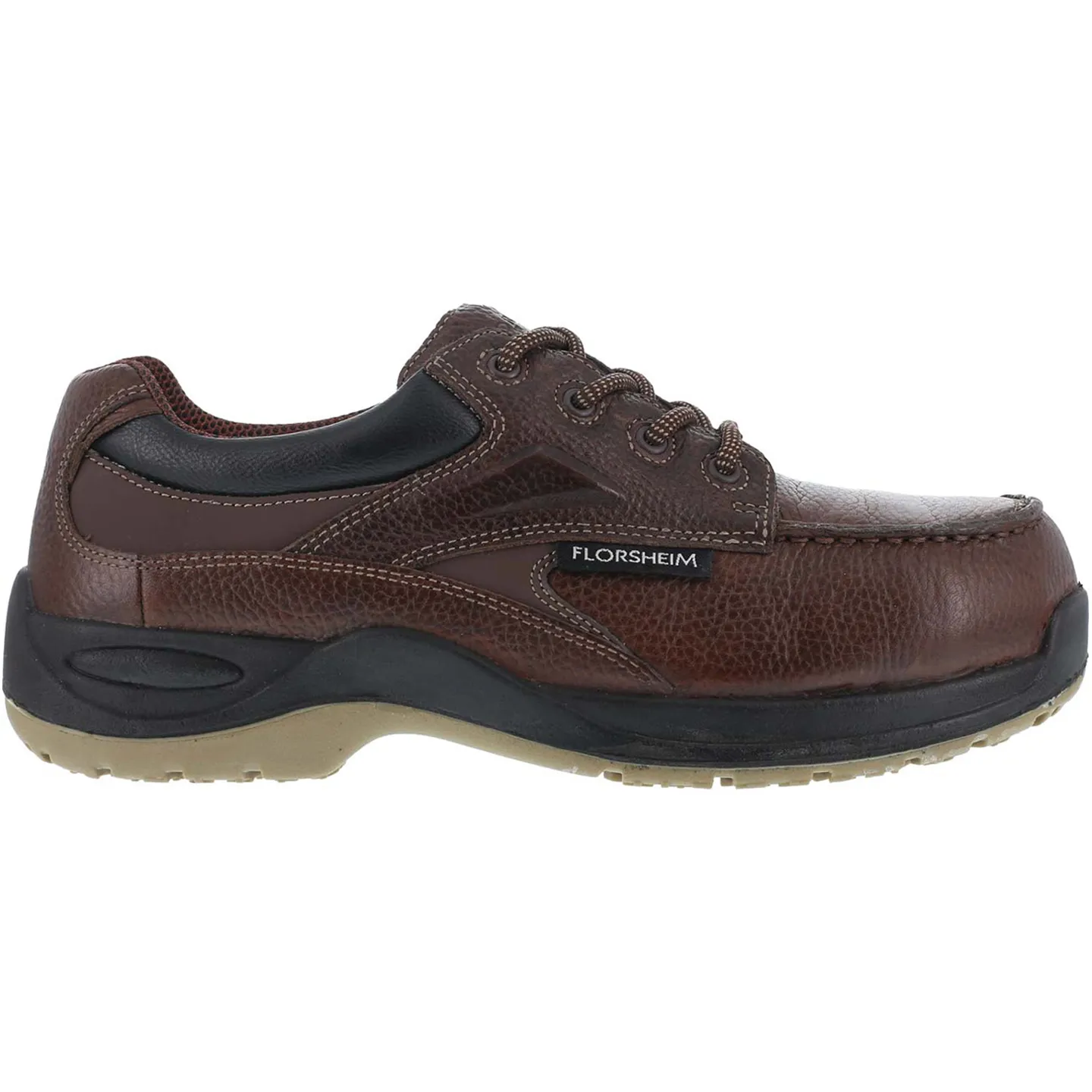 Florsheim Work Rambler Creek Composite Toe Static-Dissipative Work Casual Moc Toe Oxford