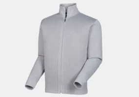 Footjoy Full Zip Jersey Knit Midlayer w Ribbed Sleeves 24799