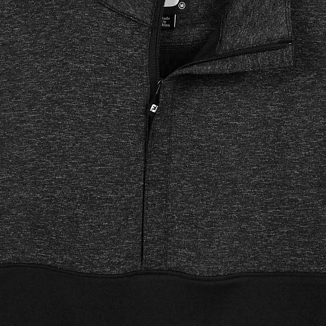 FootJoy Heather Yoke Half-Zip Vest