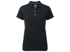 FootJoy Performance Stretch Pique Ladies Polo - Black