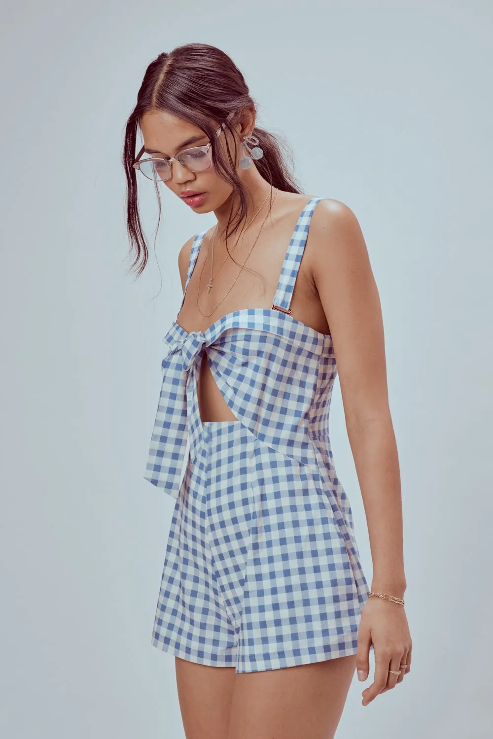 For Love and Lemons Dixie Bow Romper