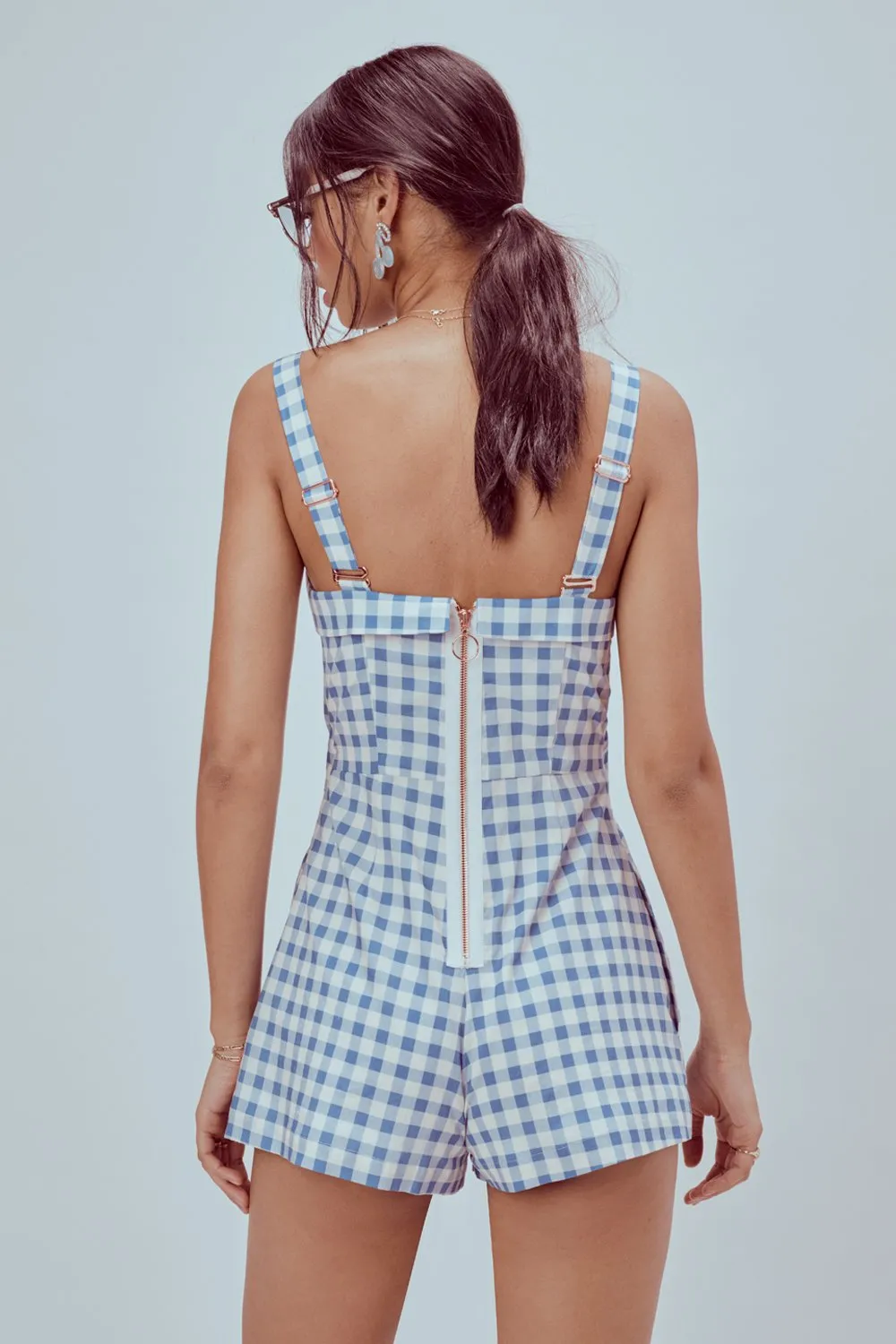 For Love and Lemons Dixie Bow Romper