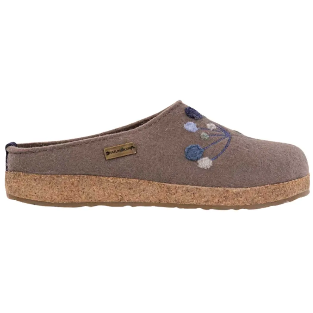 Haflinger Amaya Clog Truffle (Women's)