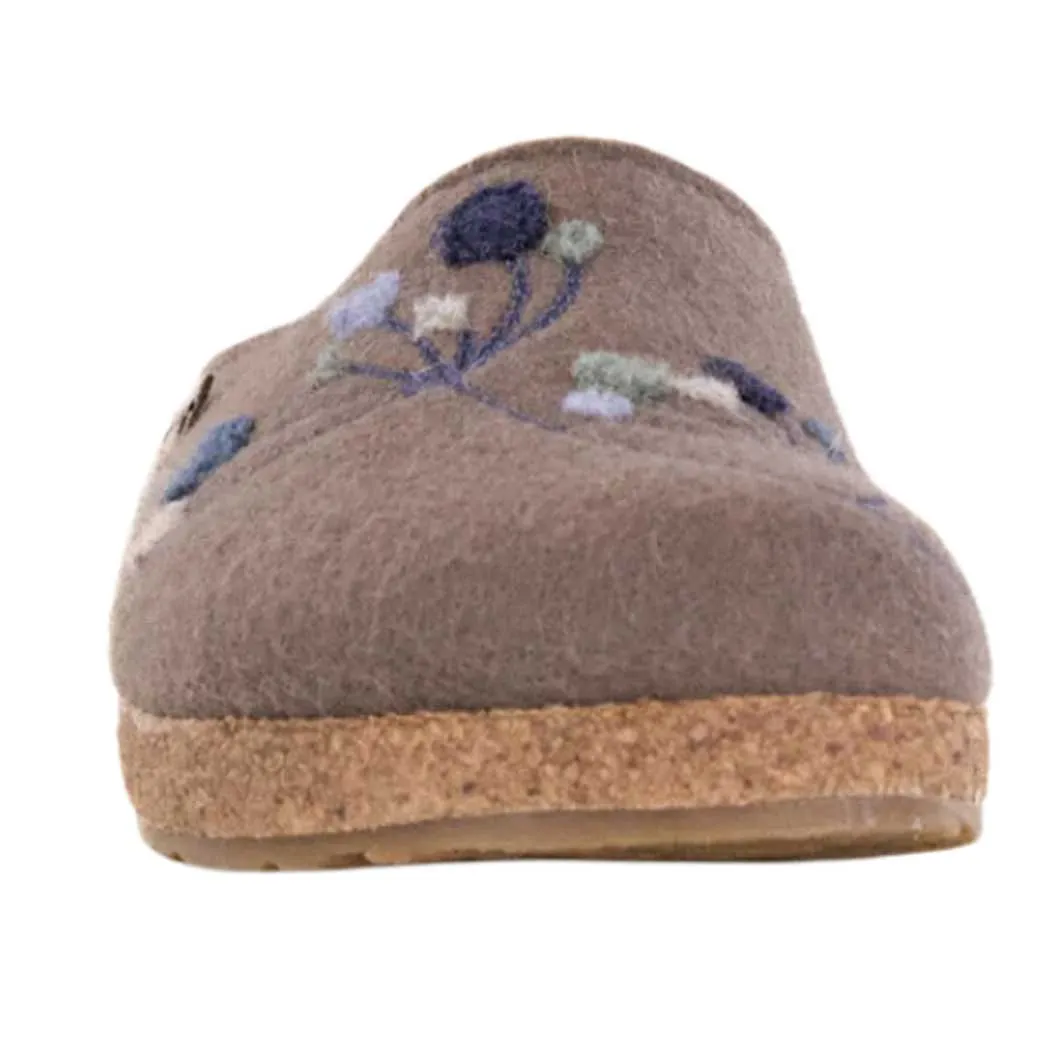 Haflinger Amaya Clog Truffle (Women's)