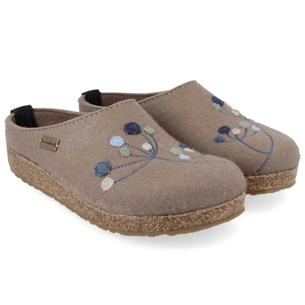 Haflinger Amaya Clog Truffle (Women's)