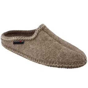 Haflinger AS Jacquard Classic Woolfelt Slipper Beige (Women's)