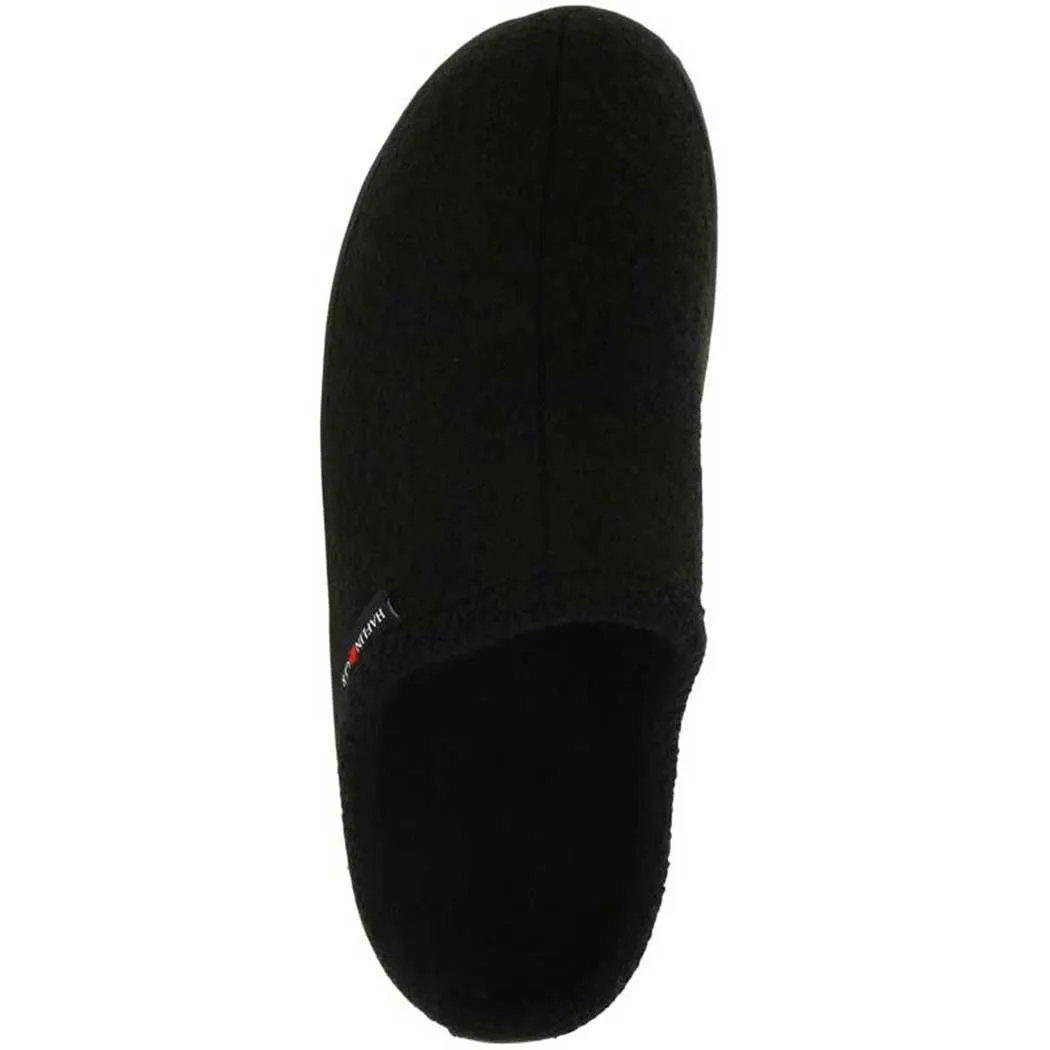 Haflinger AT Slipper Black (Unisex)