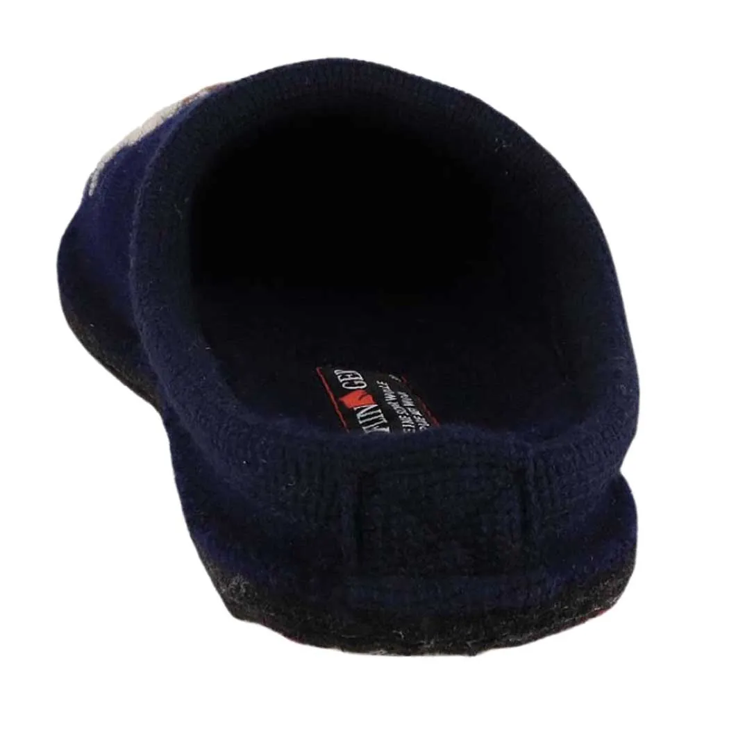 Haflinger Fido Slipper Navy (Women's)