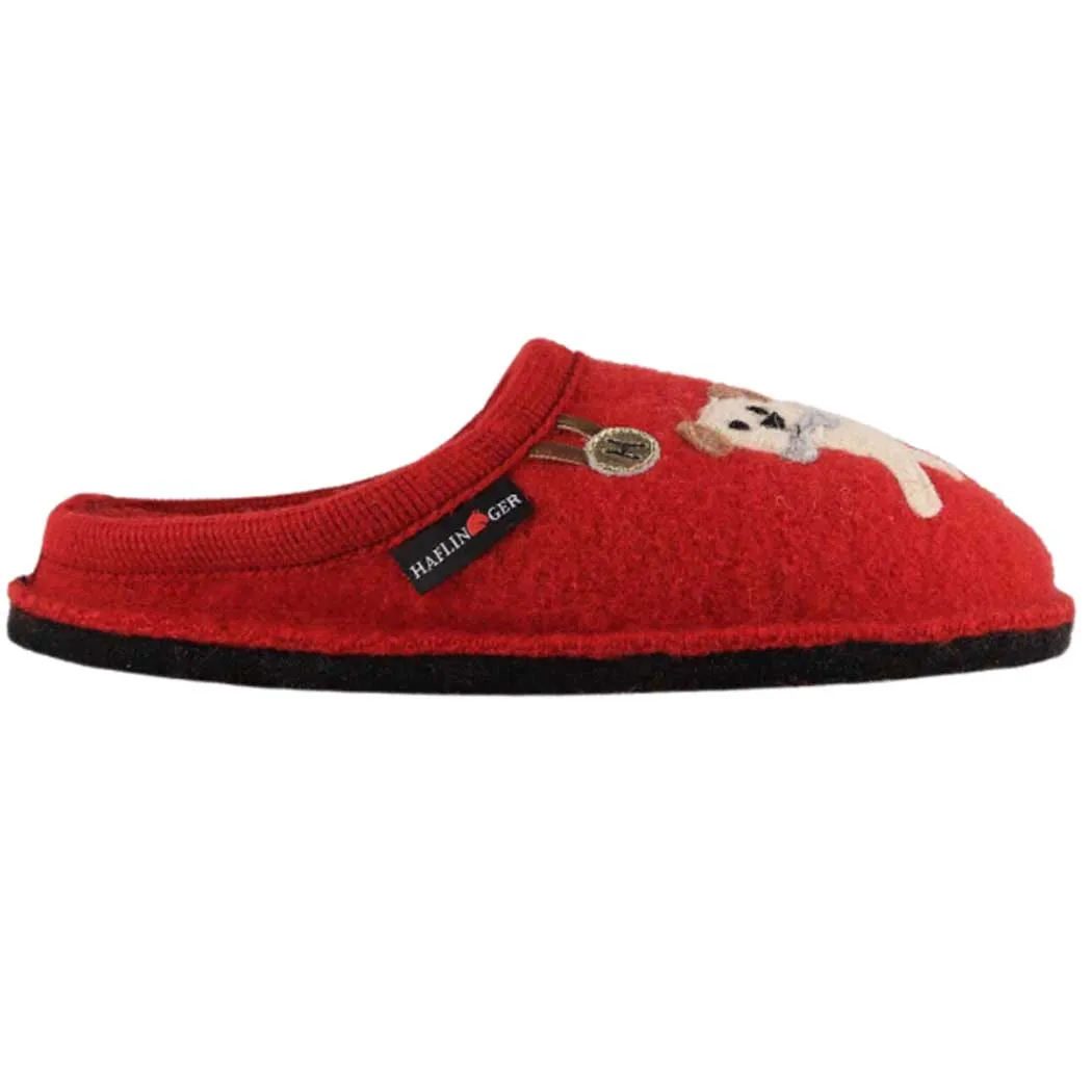 Haflinger Fido Slipper Paprika (Women's)