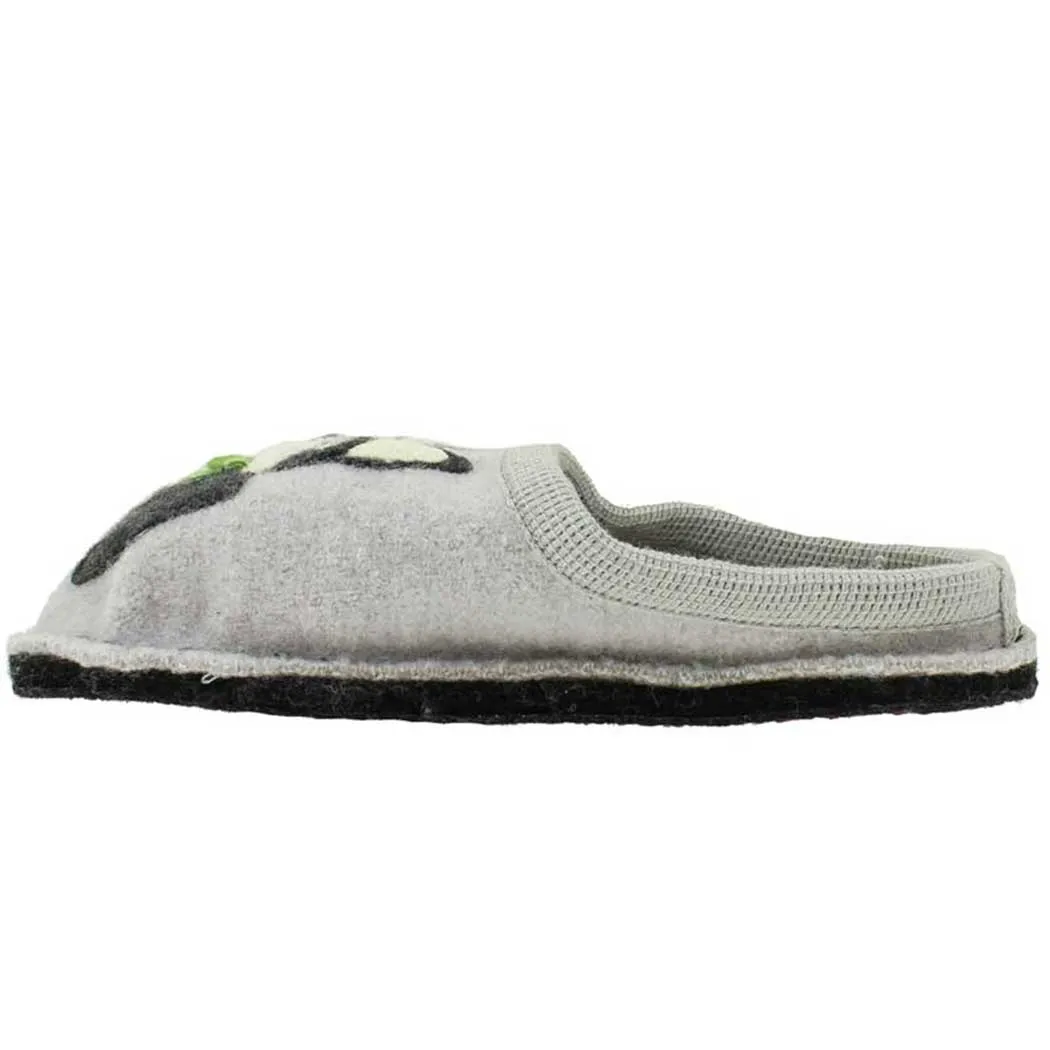 Haflinger Puppy Slipper Light Grey (Women's)