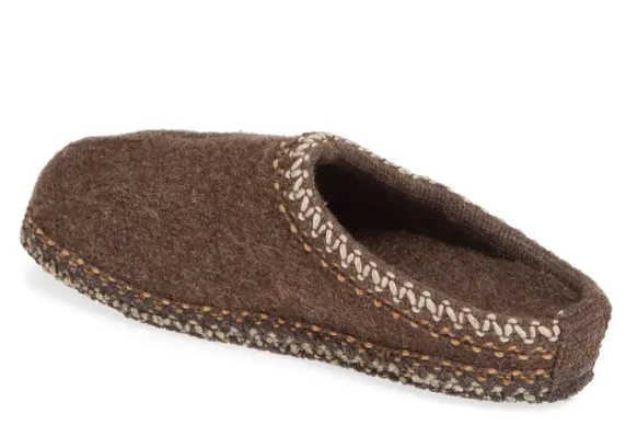 Haflinger Scuff AS20 - Smokey Brown