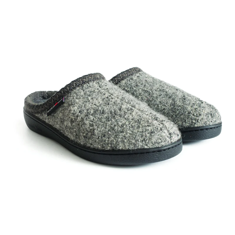 Haflinger Unisex AT 64 Clog Slippers-Speckled