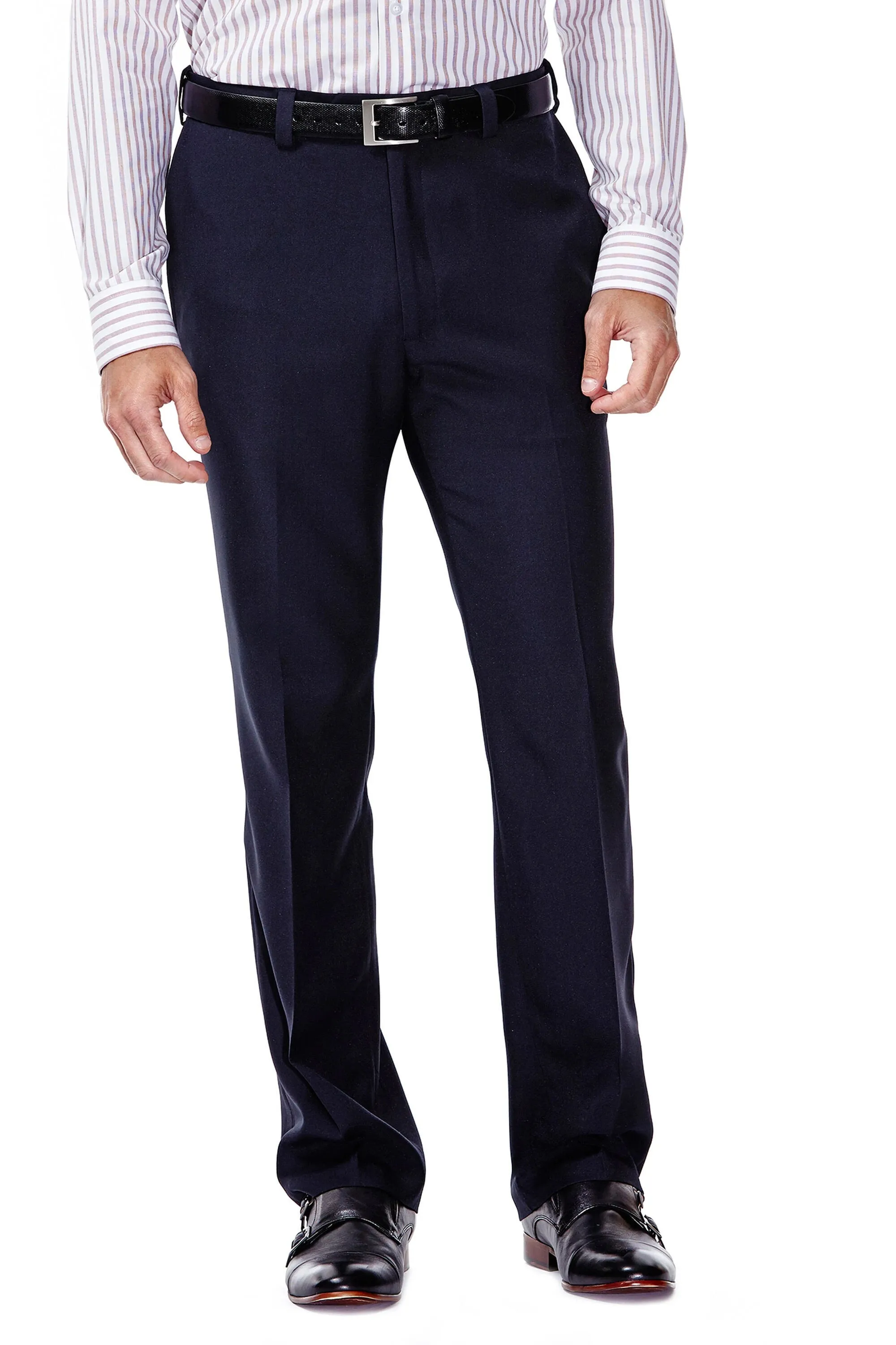 Haggar eClo Plain Front Pant