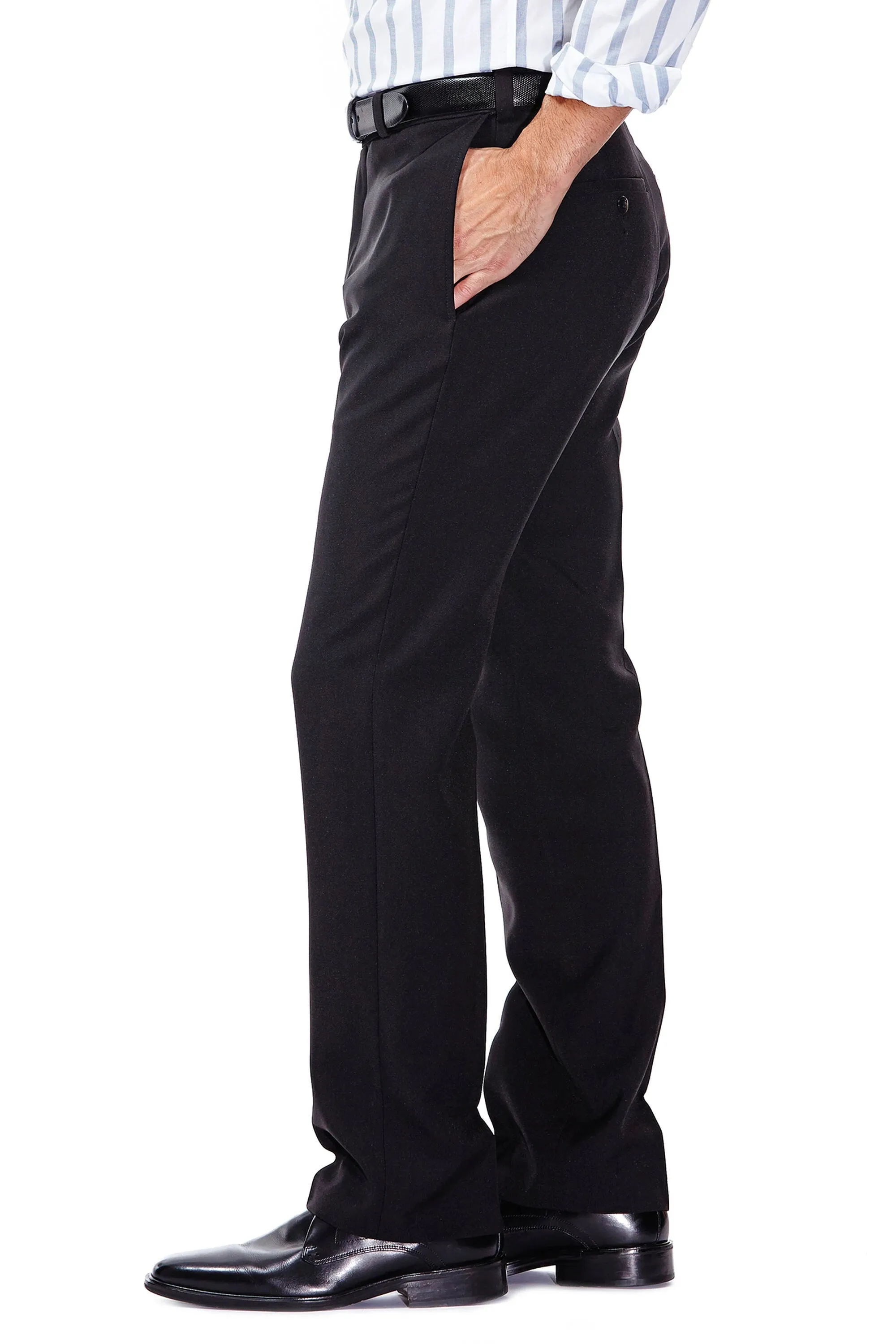 Haggar eClo Plain Front Pant