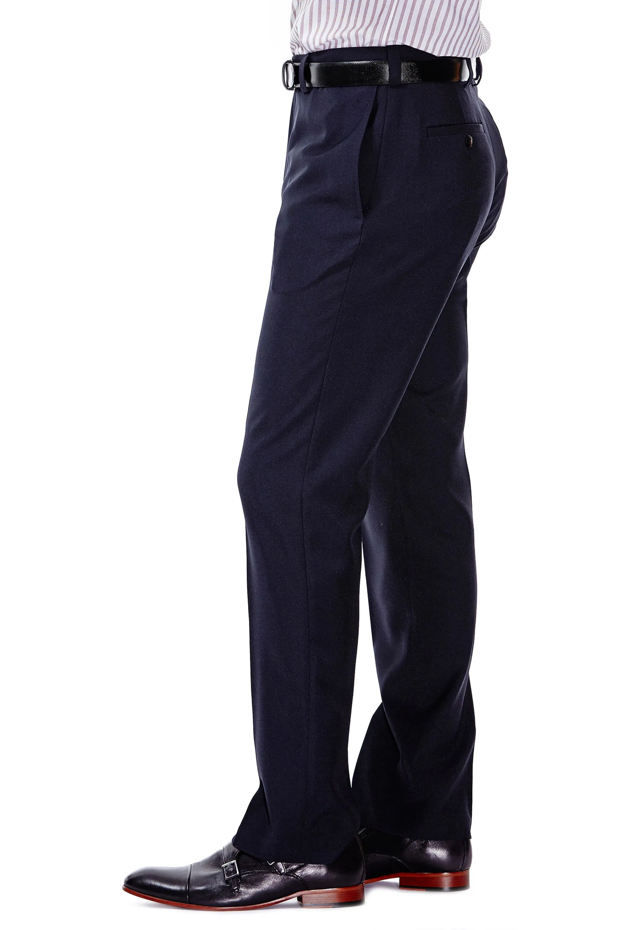 Haggar eClo Plain Front Pant