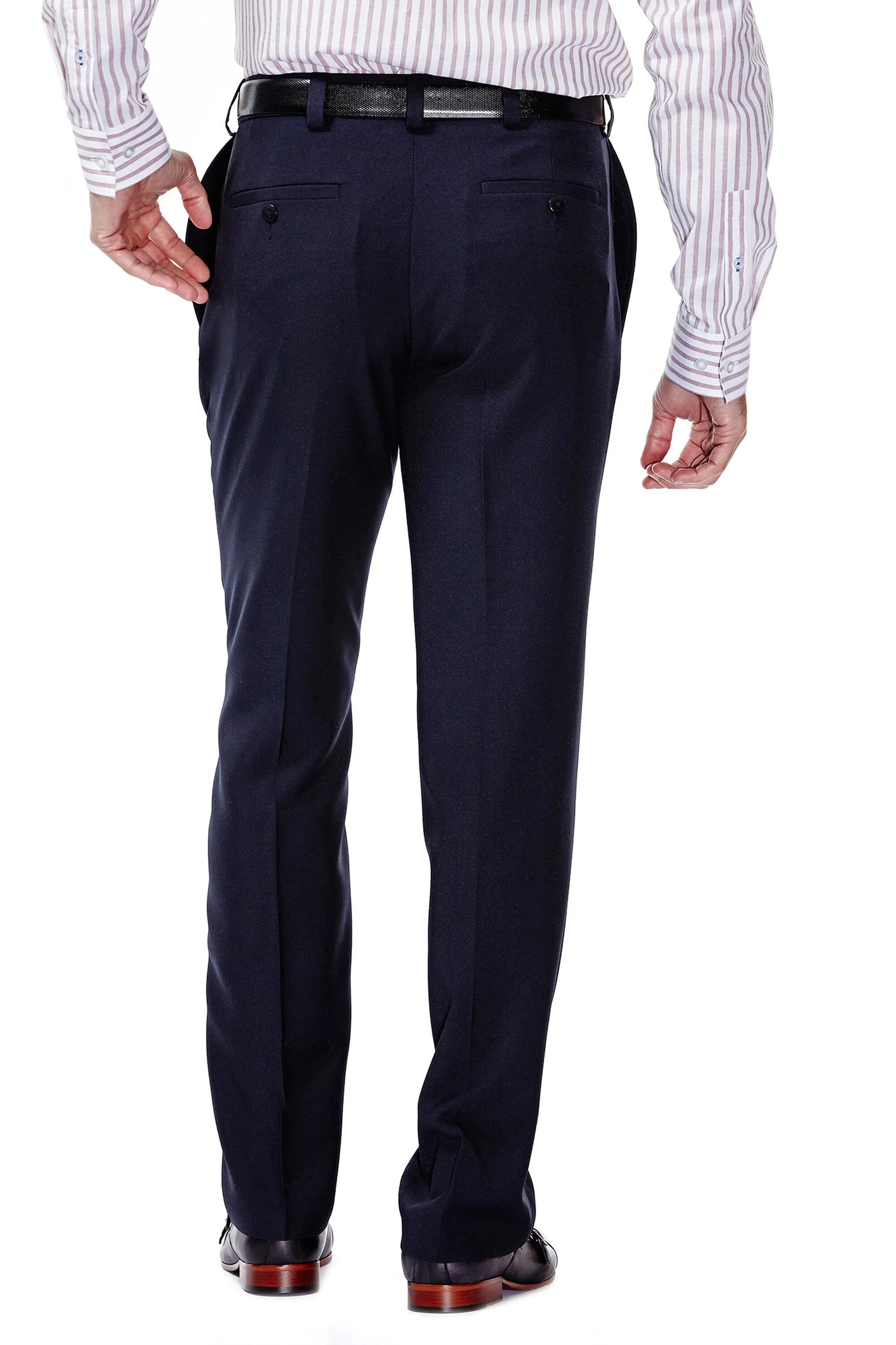 Haggar eClo Plain Front Pant