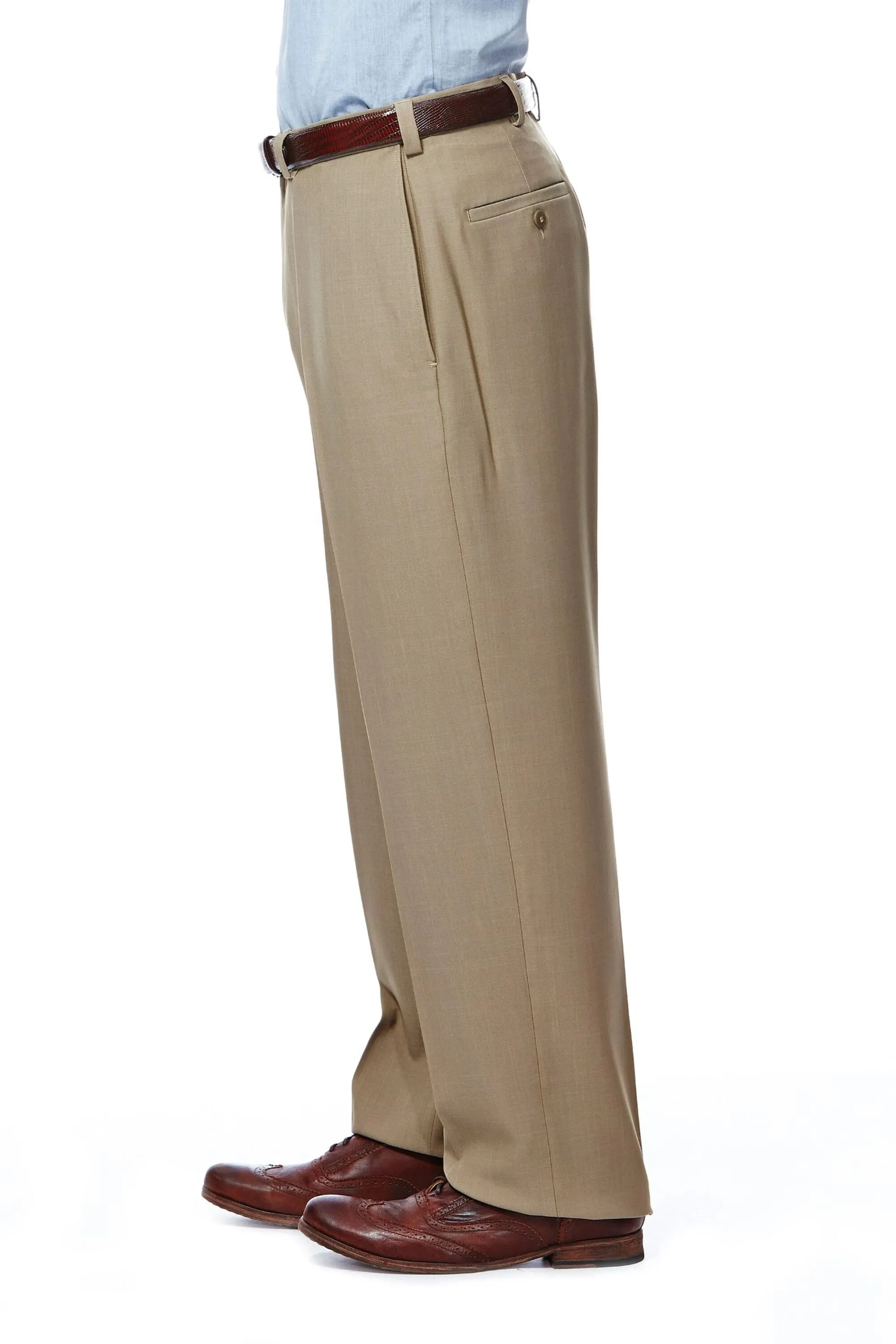 Haggar eClo Plain Front Pant