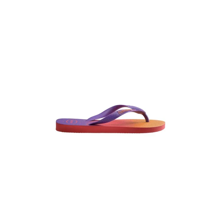 Havaianas 4137258  Top Fashion Fc Infradito Donna Arancio Viola