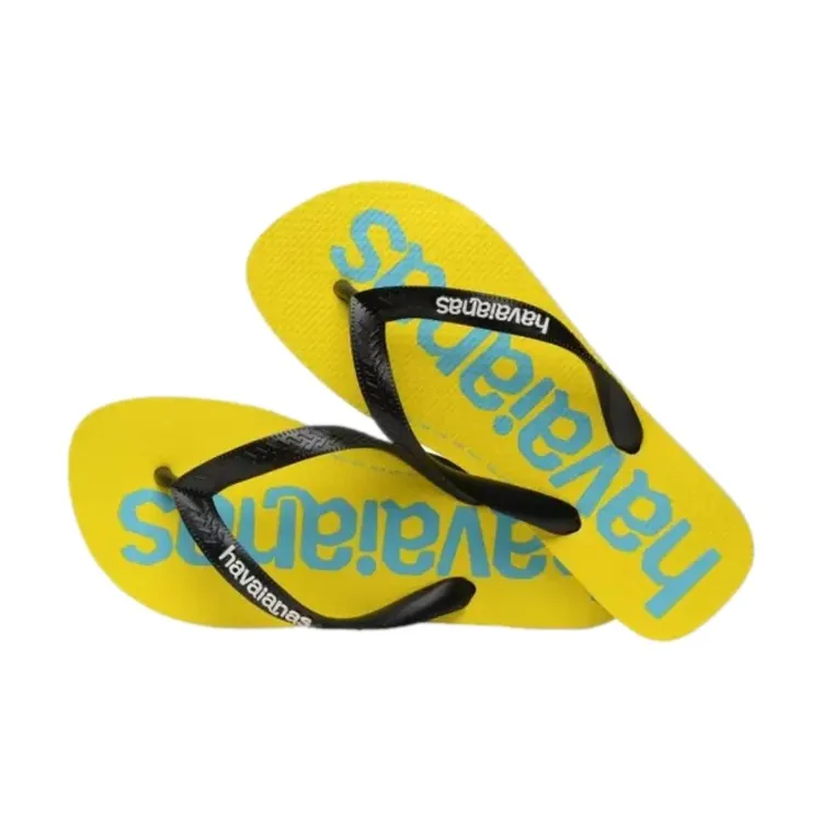 Havaianas Top Logomania2 Fc Infradito Giallo Bianco