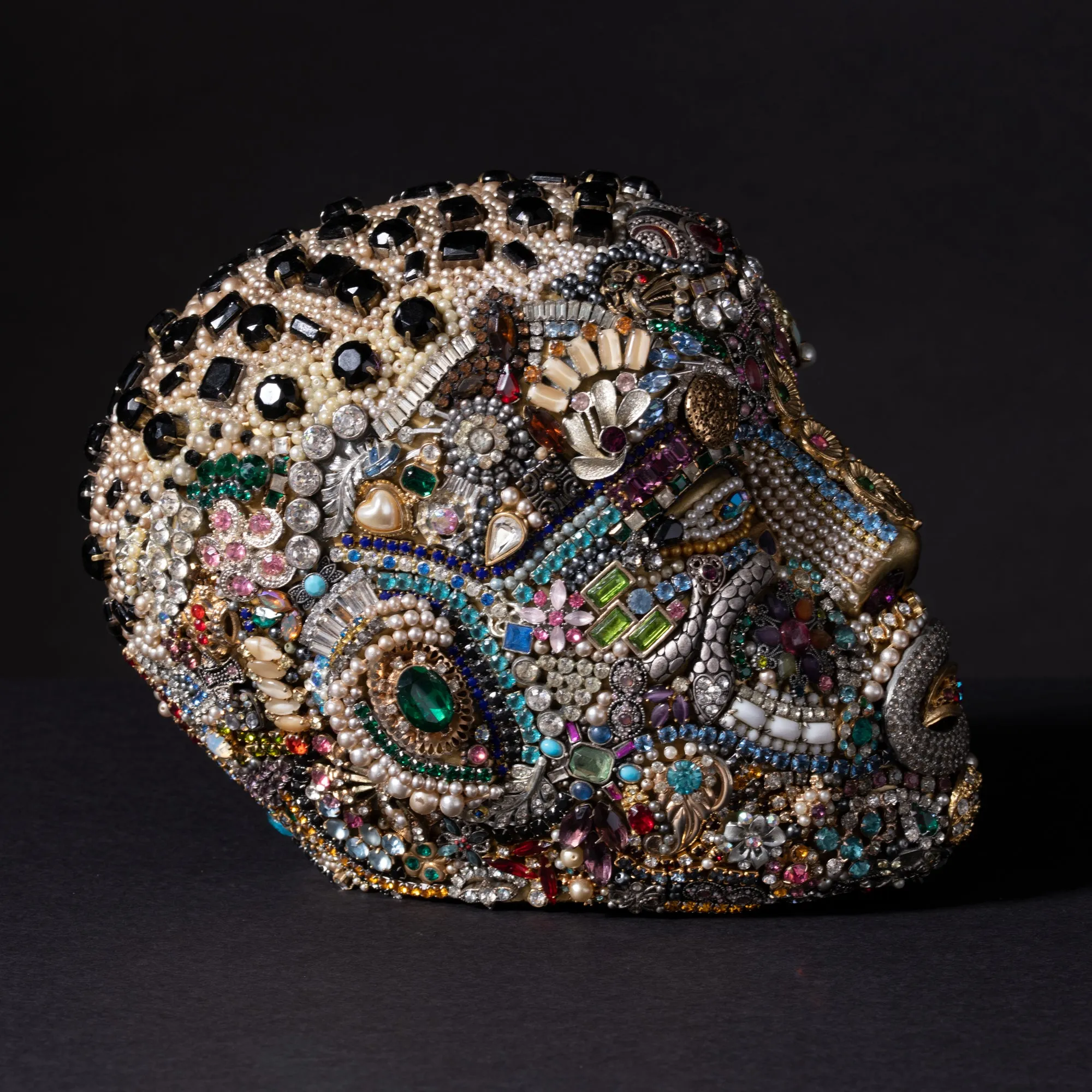 Head with Rhinestones