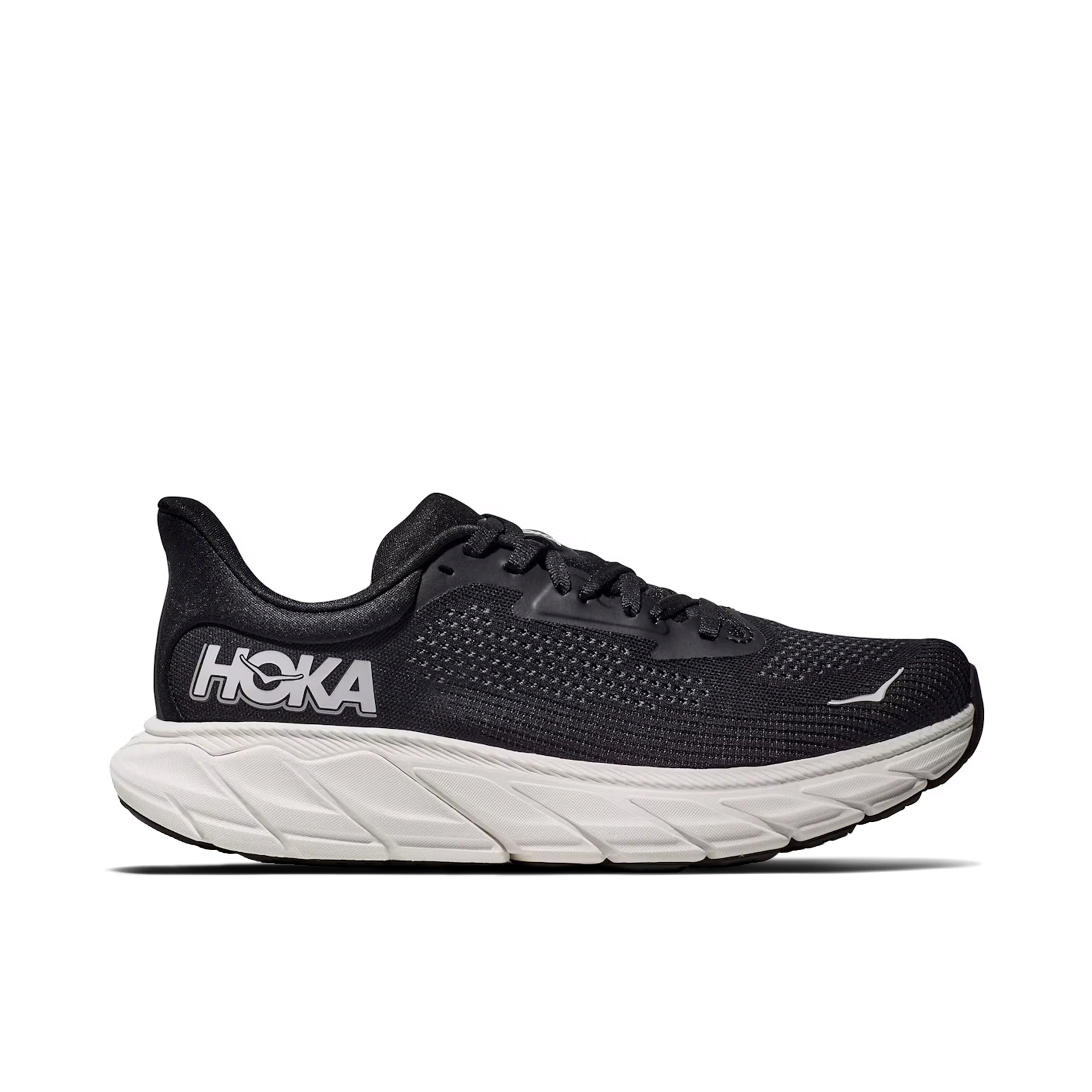 Hoka One One Arahi 7 Black White Womens | 1147851-BWHT | Laced