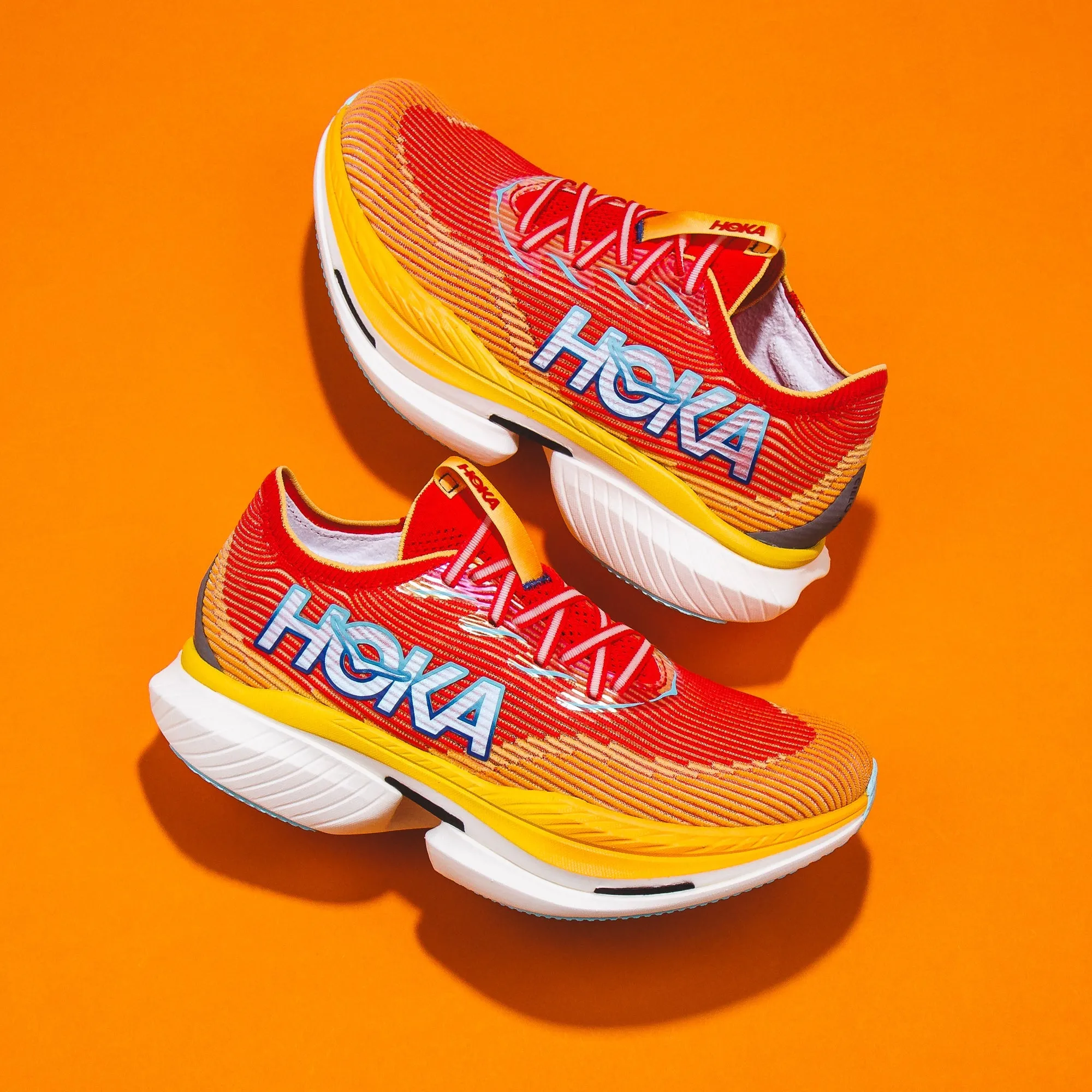 Hoka One One Men Cielo X1 Cerise Solar Flare 1147910-CSSL