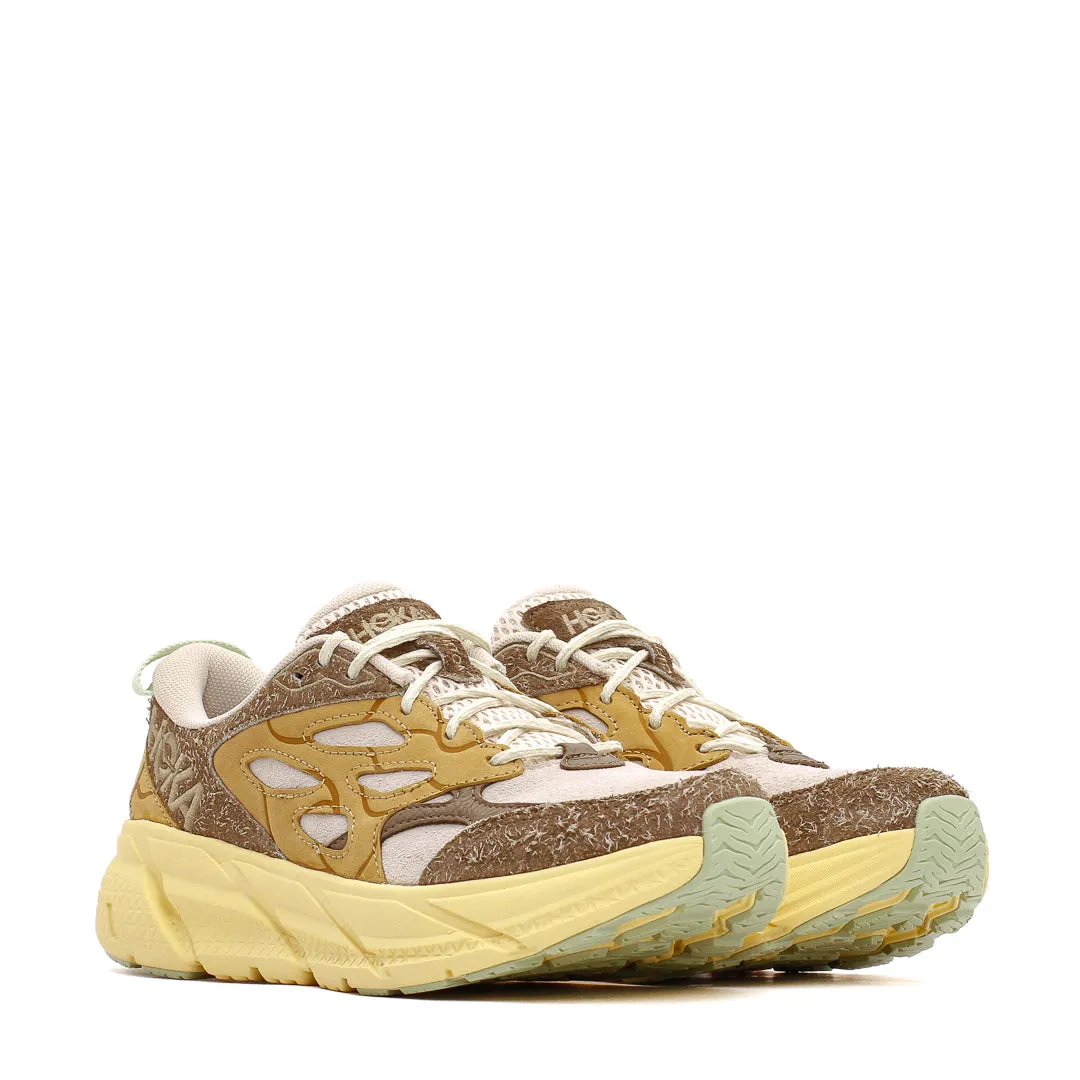 Hoka One One Men Clifton L Suede TP Oat Milk Pollen 1150910-OLL