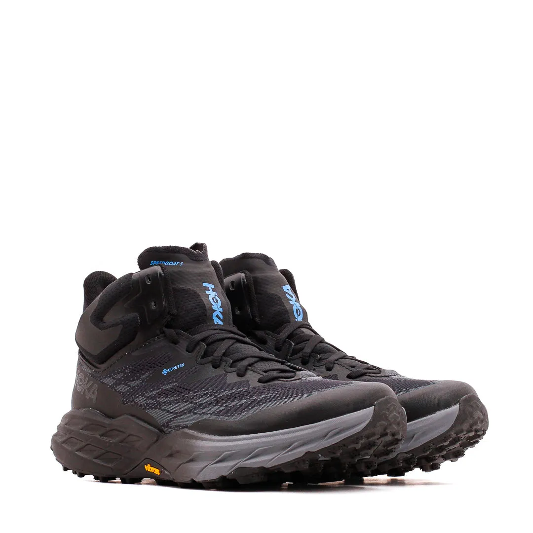 Hoka One One Men Speedgoat 5 Mid GTX Gore-Tex Black 1127918-BBLC