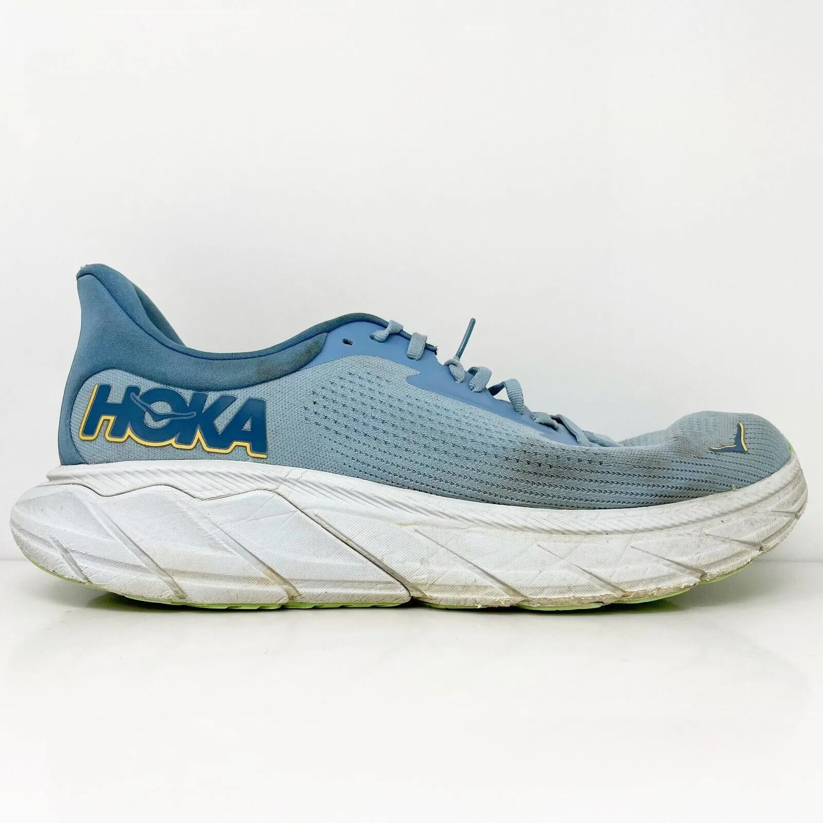 Hoka One One Mens Arahi 7 1147850 SSK Blue Running Shoes Sneakers Size 12 D