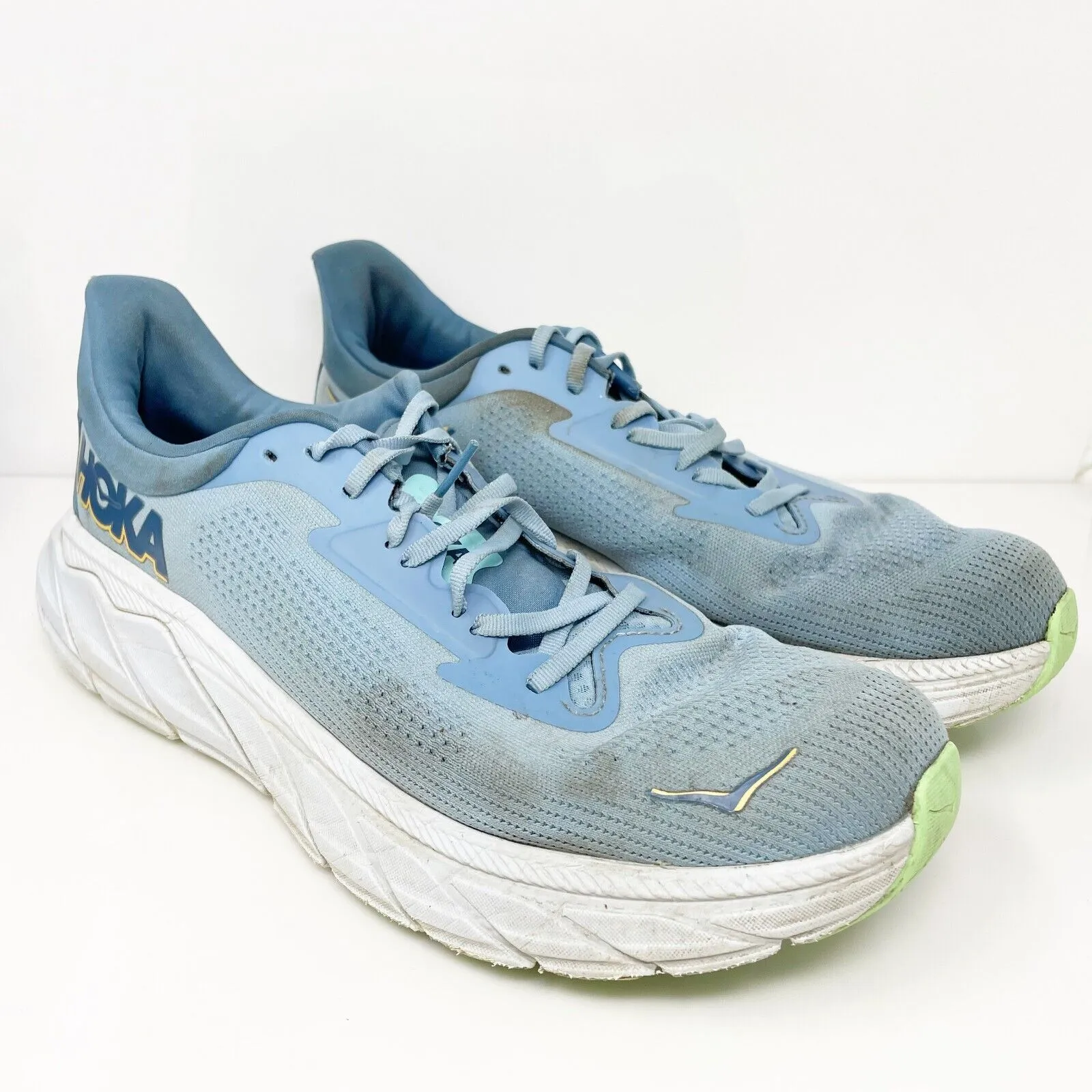 Hoka One One Mens Arahi 7 1147850 SSK Blue Running Shoes Sneakers Size 12 D