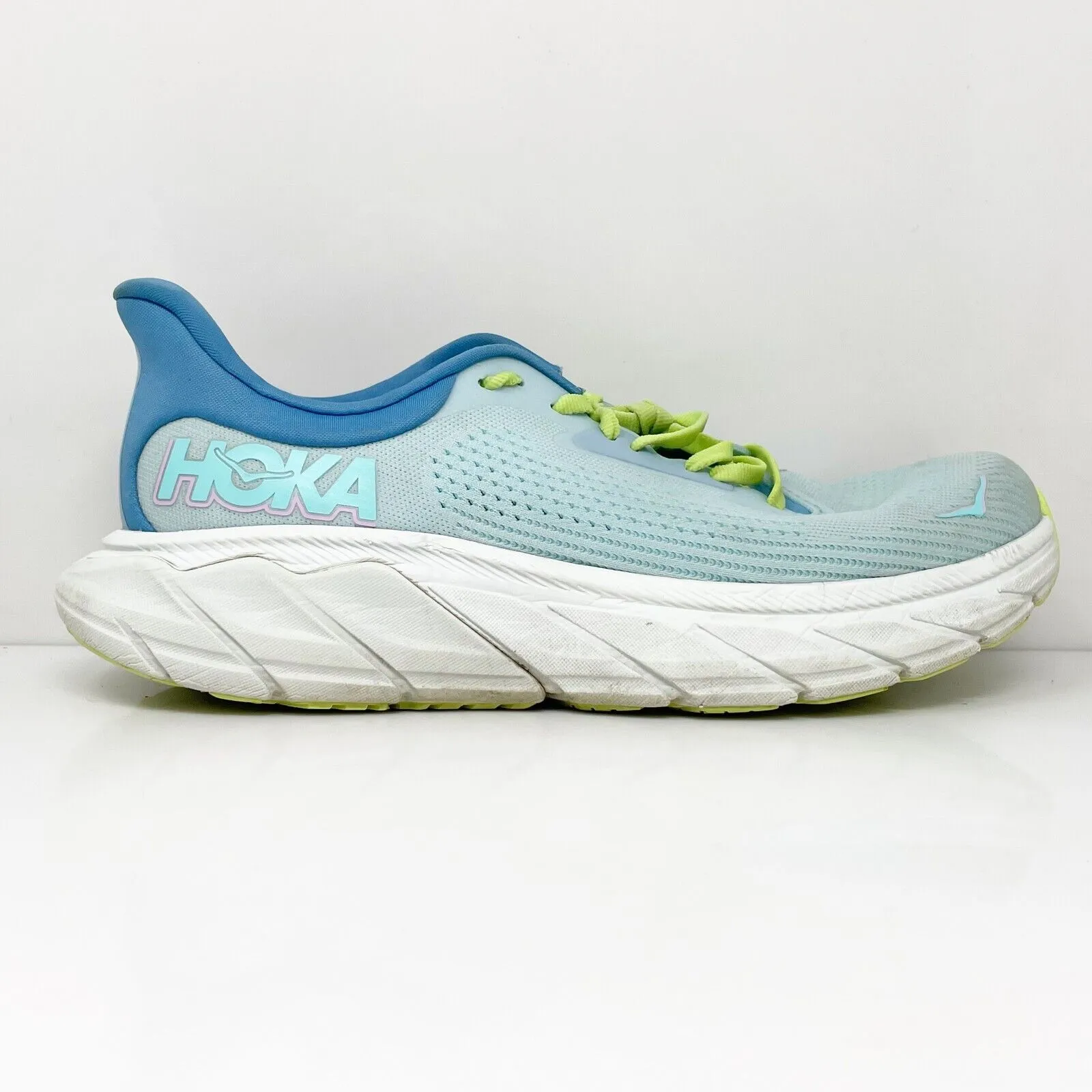 Hoka One One Womens Arahi 7 1147851 ISK Blue Running Shoes Sneakers Size 8.5 B