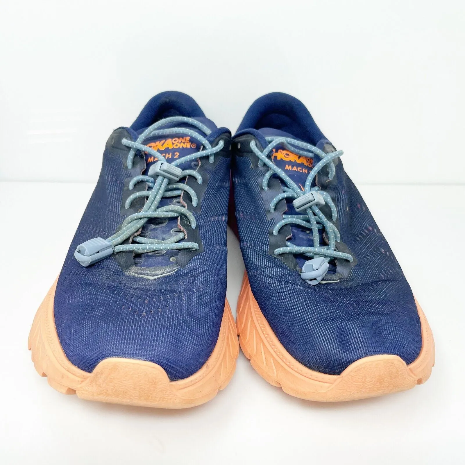 Hoka One One Womens Mach 2 1099722 MBVB Blue Running Shoes Sneakers Size 8.5