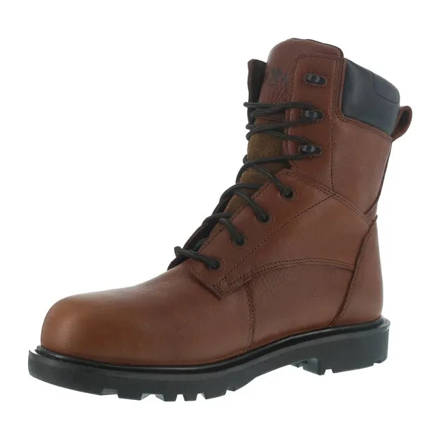 Iron Age Hauler Mens Brown 8 Waterproof Work Boot IA0180